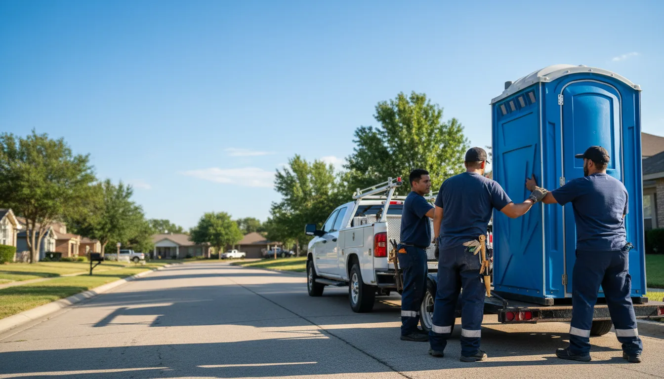 Portable Toilet Rental in Huntersville, NC near me